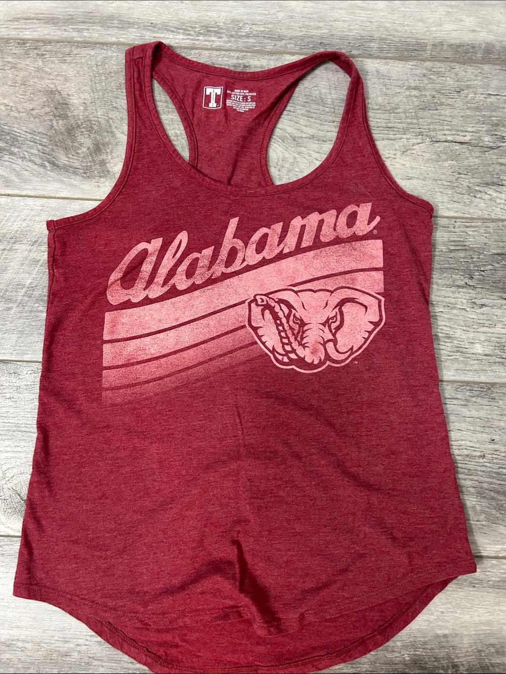 Alabama Women's Racerback Tank Top - Crimson